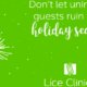 no nit noggins holiday head lice prevention